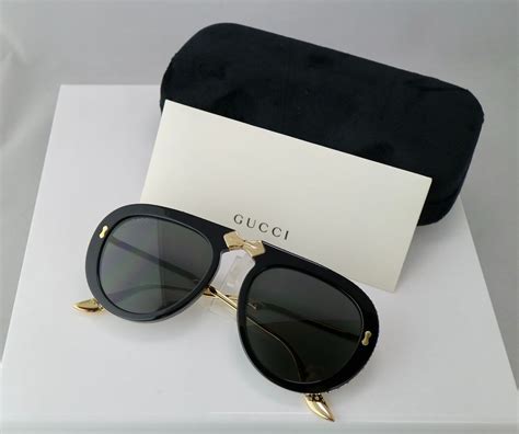 gucci aviator sunglasses plastic|gucci foldable aviator sunglasses.